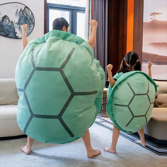 100cm Turtle Shell Plush Toy Sleeping Bag Stuffed Soft Tortoise Pillow Cushion Sale Creative Toys Christmas Gift