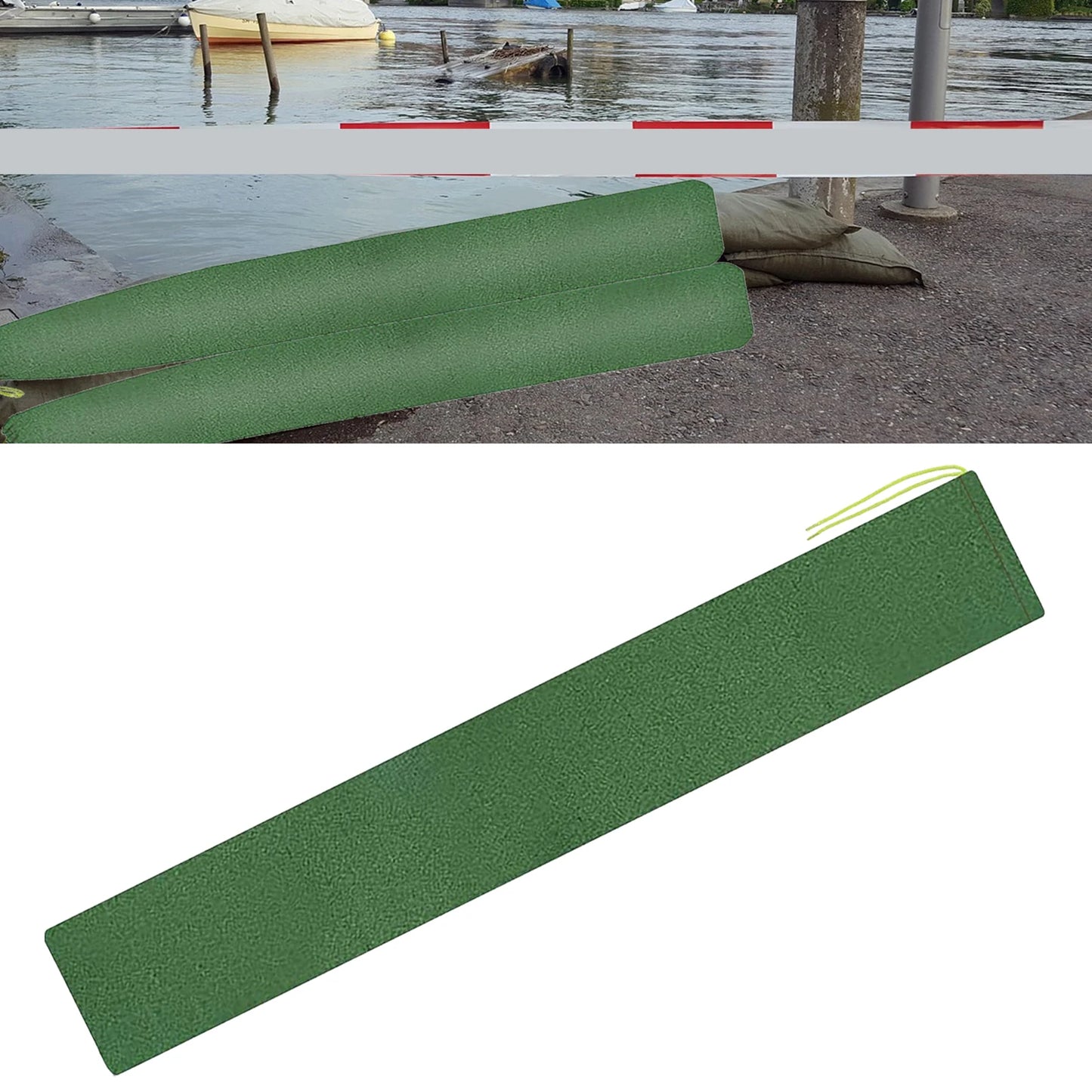 1 Flood Sandbag Canvas Flood Protection Sandbag Accessories Thickened Waterproof Flood Barriers Flooding Sand Bags for Garage